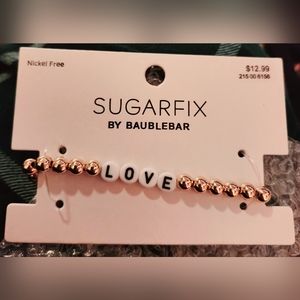 New Sugarfix "LOVE" Bracelet